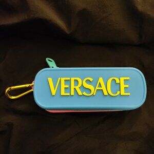 Versace Tricolor Eyeglass Case